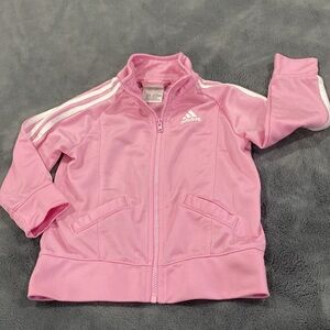 adidas Full Zip Front Classic Tricot Track Jacket | Size 18 month